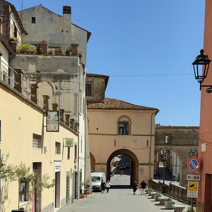 La Chascona Di Farnese Casa Di Tufo Nel Borgo Lägenhet Exteriör bild