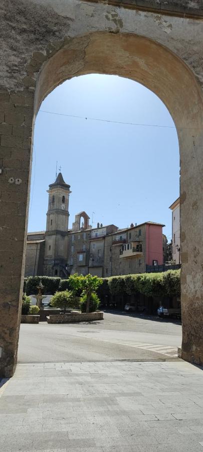 La Chascona Di Farnese Casa Di Tufo Nel Borgo Lägenhet Exteriör bild