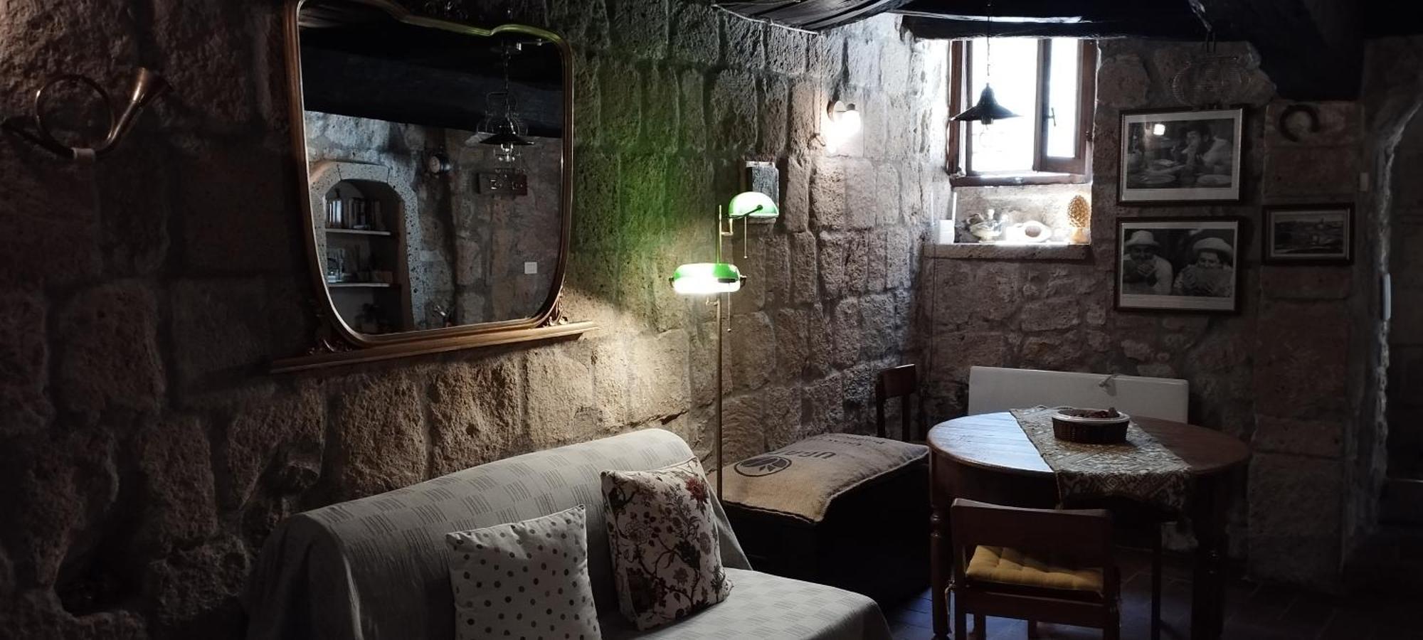 La Chascona Di Farnese Casa Di Tufo Nel Borgo Lägenhet Exteriör bild